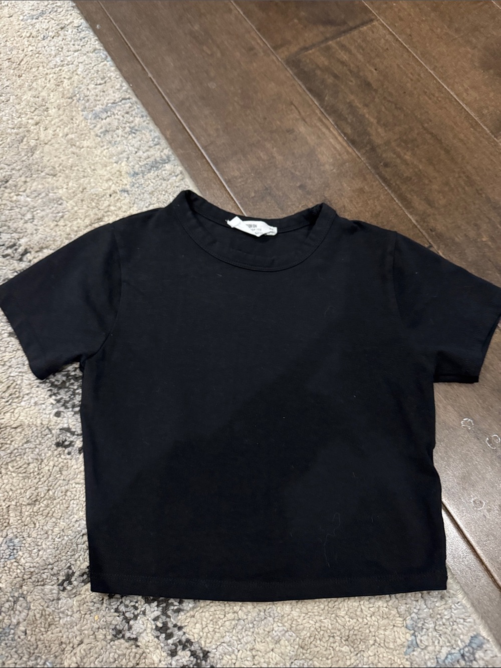 Cotton On Black Kids Short Sleeve Tee